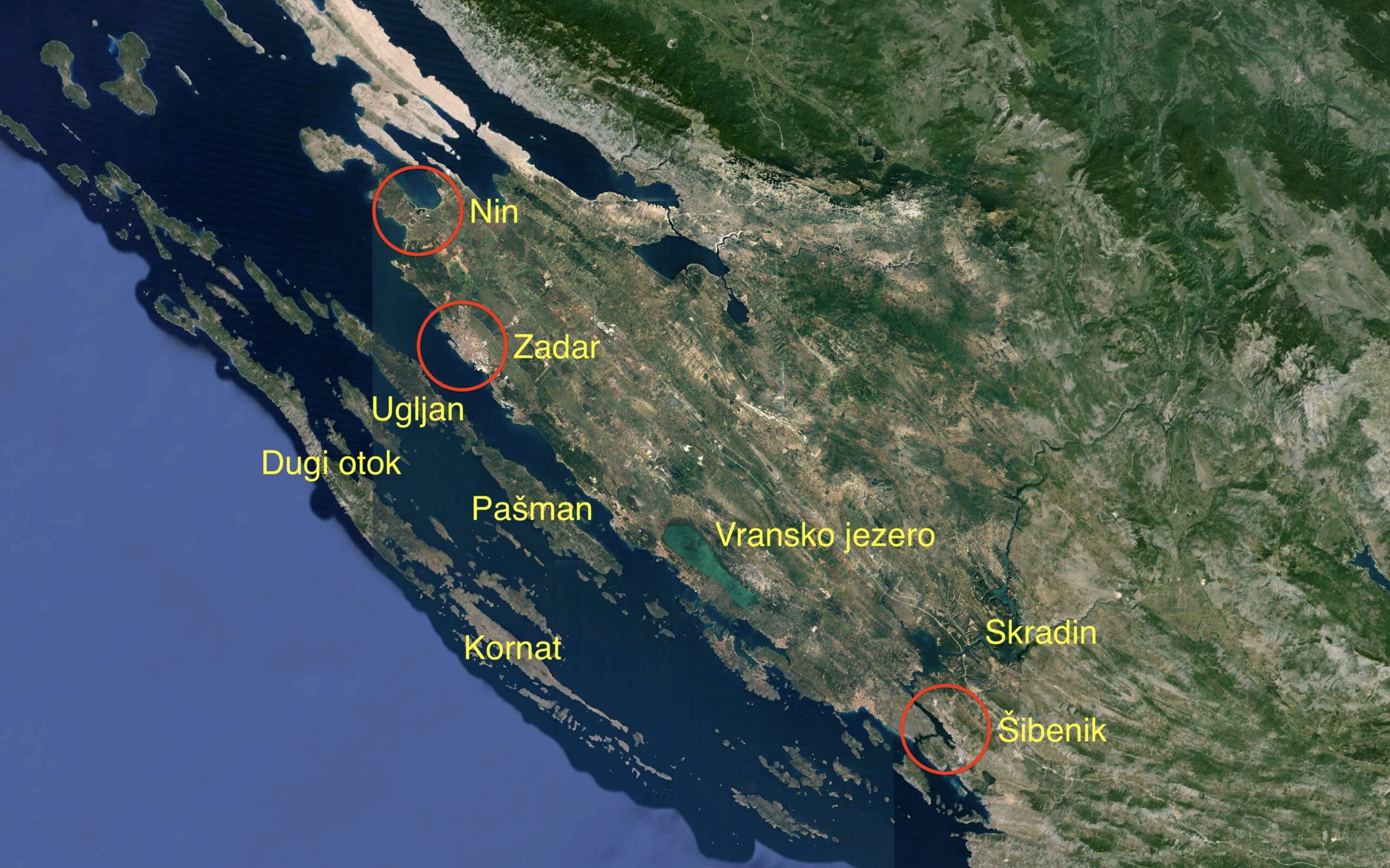 3 mesta v Severni Dalmaciji, zares vredna obiska, 1/5