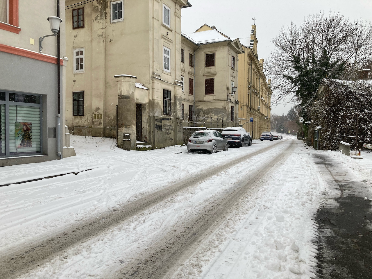 Sneg, dobrodošel!