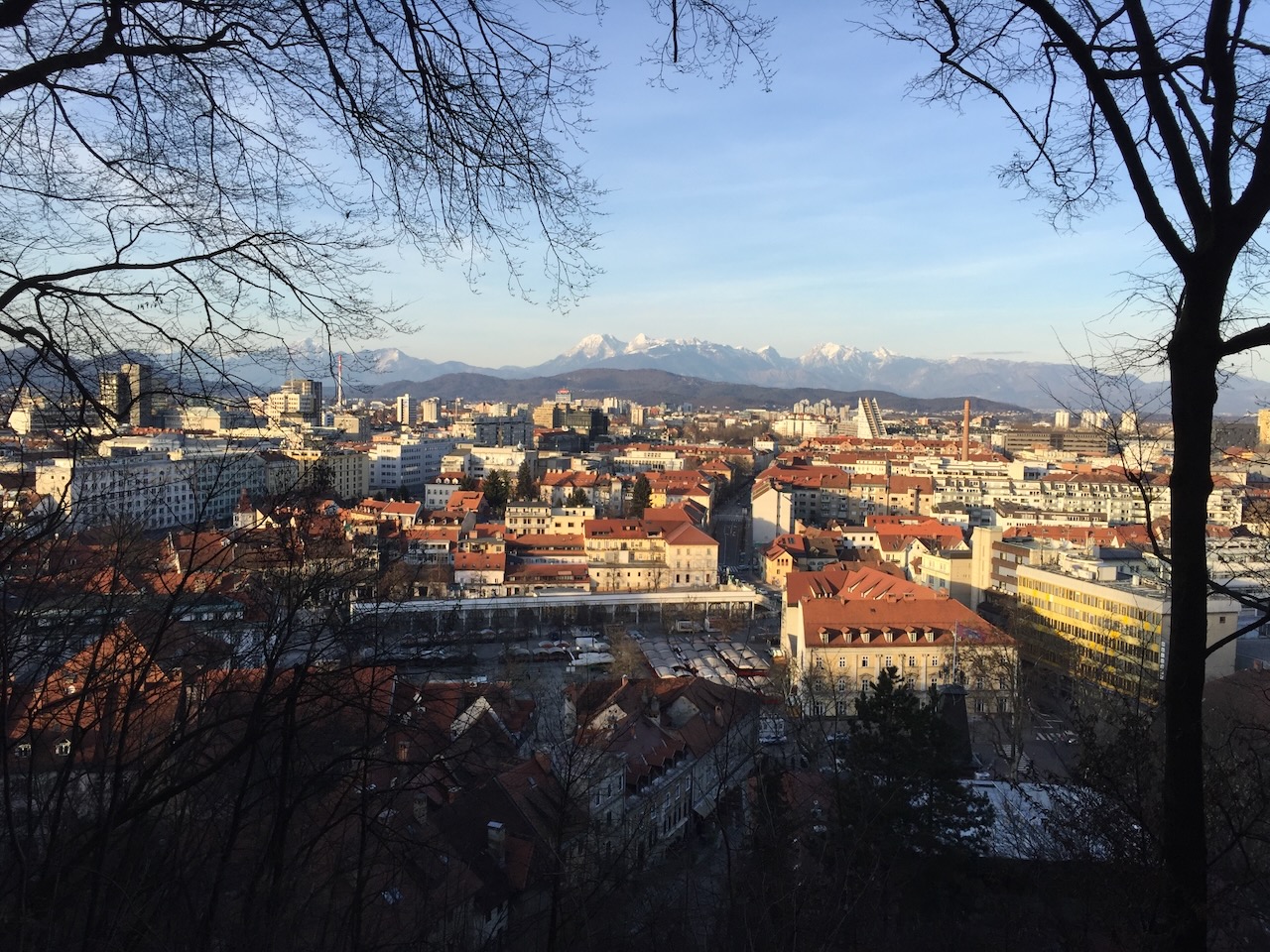 Plečnikova tržnica v Ljubljani